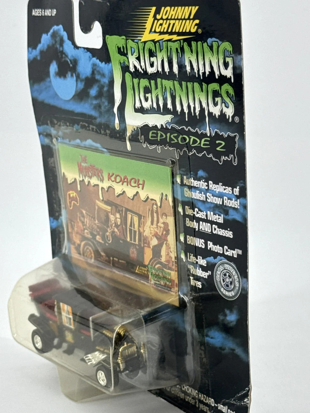 Johnny Lightning Munsters Koach Frightning Lightnings Ep 2 1999 1:64 Diecast
