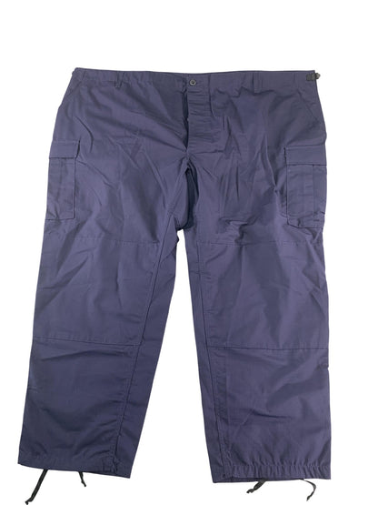 Propper Pants Mens 5XLS Navy Blue BDU Trouser Battle Rip Cargo Tactical code on
