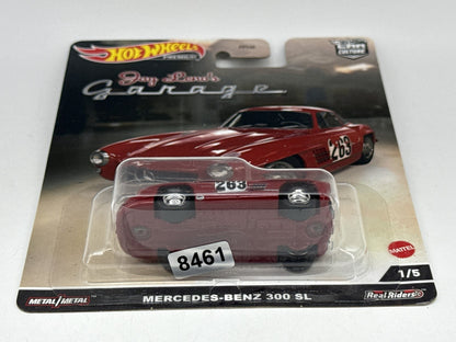 Hot Mercedes Benz Wheels Jay Leno's Garage 300 SL Diecast Car 1:64