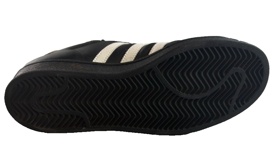 Adidas Superstar EF5398 Black White Gold GS 5.5Y Womens 7 Shell Toe Originals