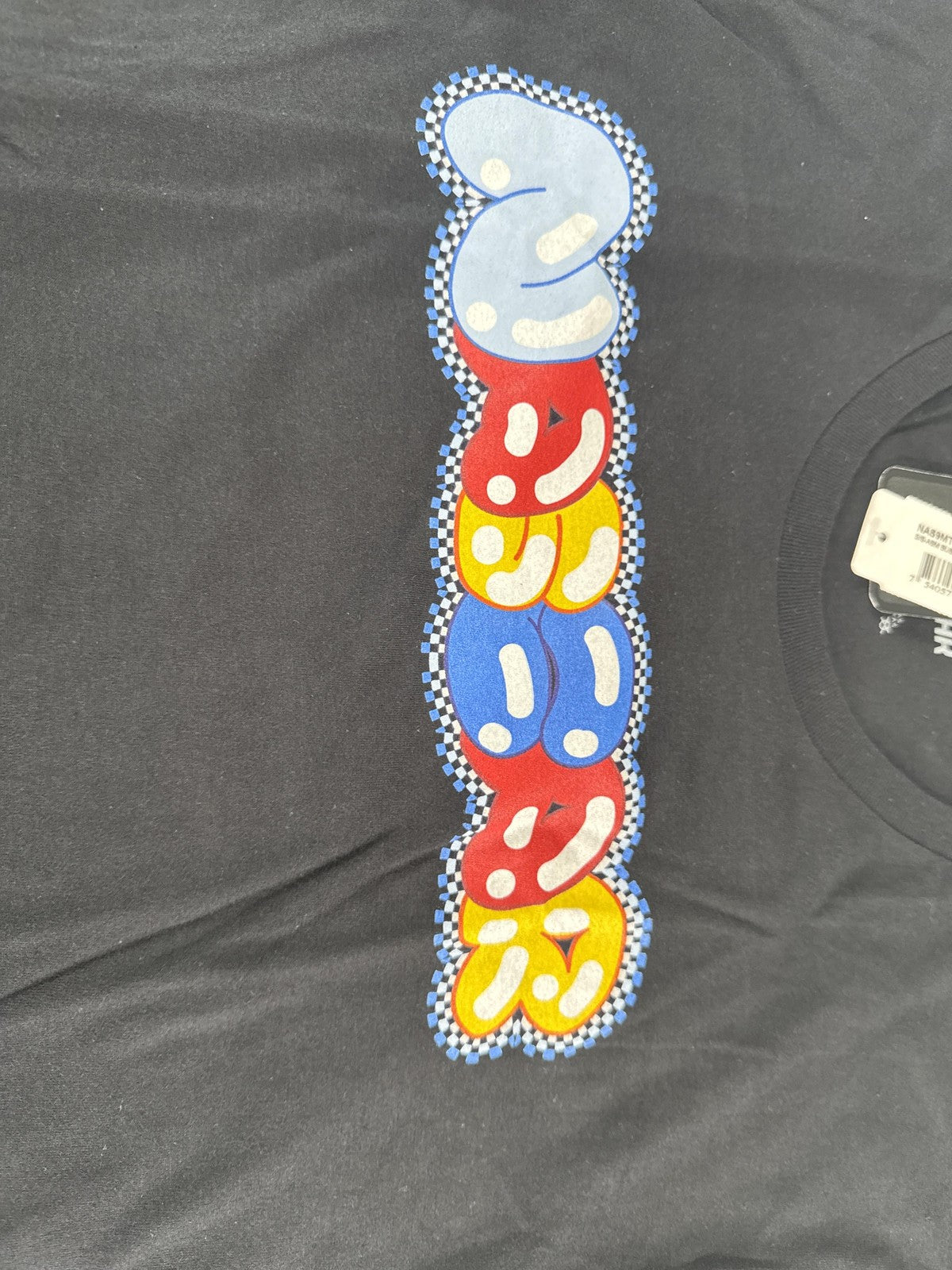 NASCAR Mens Large Black After School Matters Bubble Graphic Tee T-Shirt New NWT