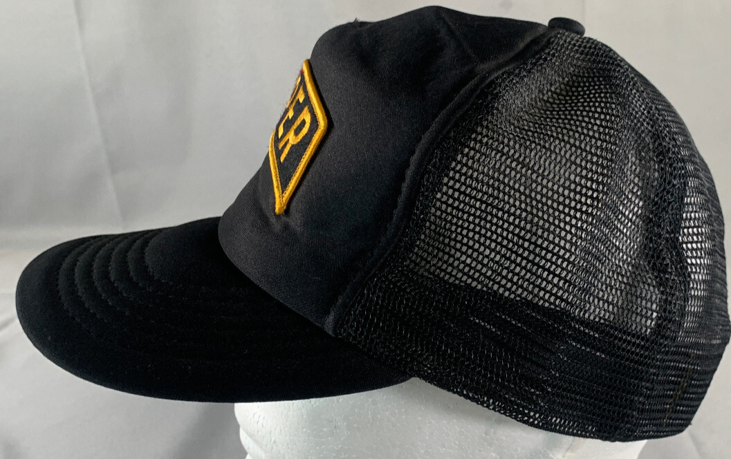 VTG Designer Award Sniper Black Mesh Snapback Trucker Hat Patch Military OSFA