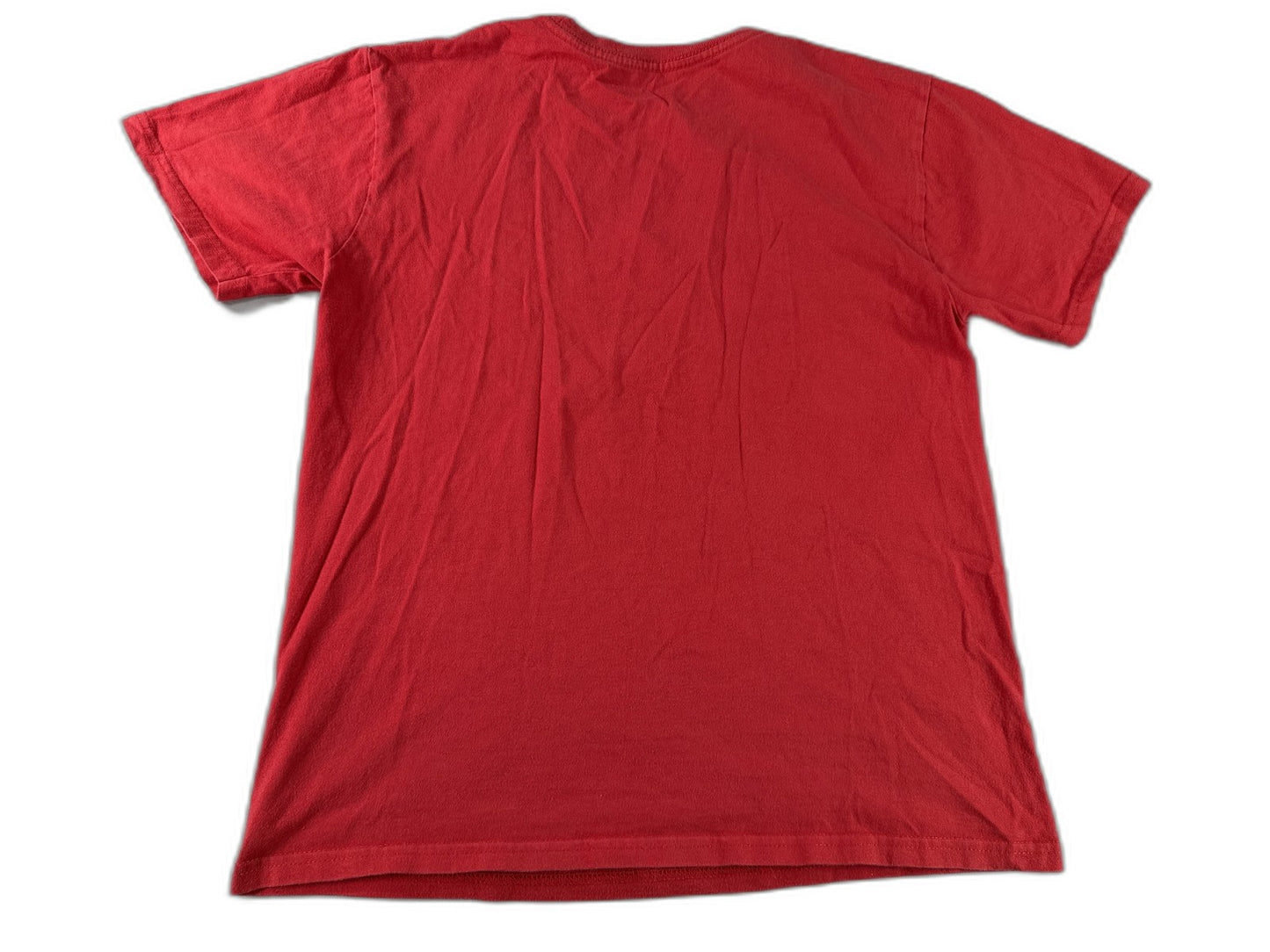 Volcom Stone Graphic Tee US M US Red 100% Cotton Crewneck Short Sleeve Skater
