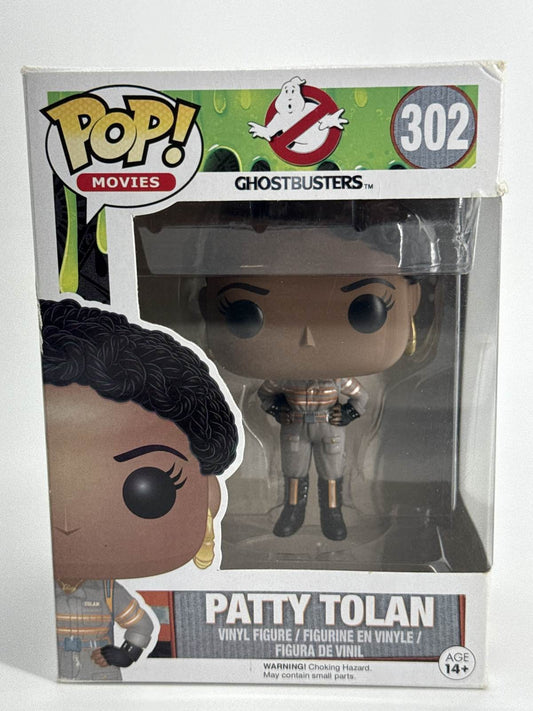 Funko Pop Patty Tolan 302 Ghostbusters 2016 Vinyl Figure Displayed Pre-Owned