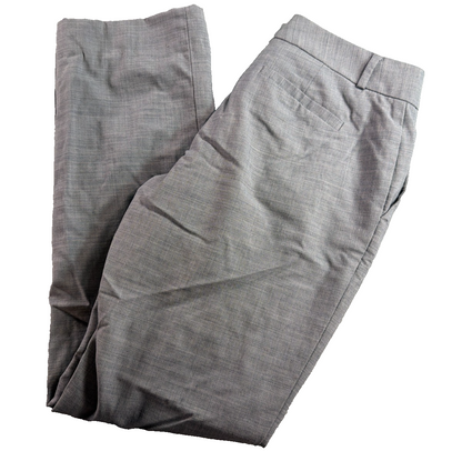 Banana Republic Martin Fit Dress Pants Womens 0 Petite Gray Trousers Career