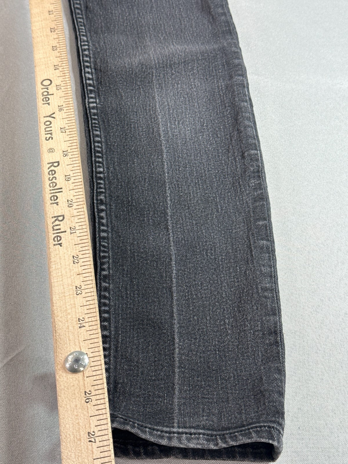 H&M Womens Black Skinny Jeans Size 6 Stretch Slim Fit Denim Pants Ankle