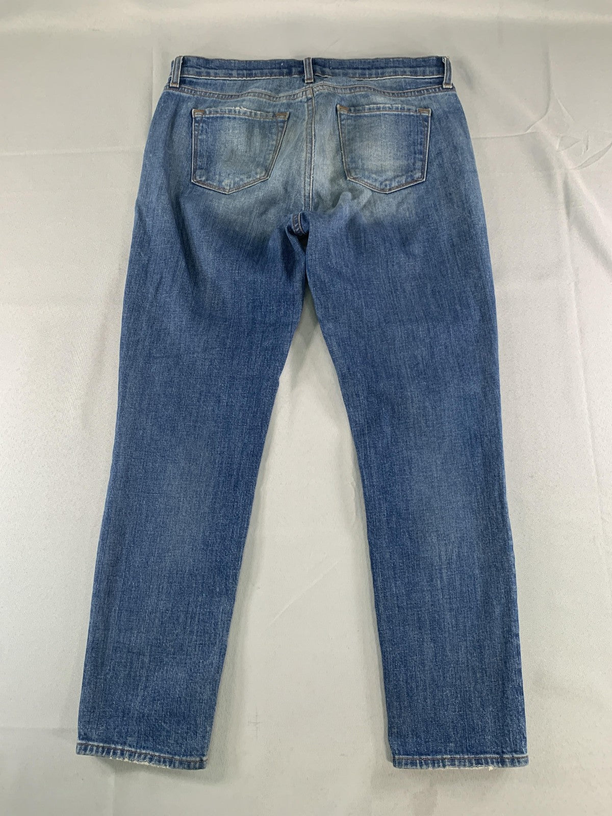 J Brand Cropped Ellis Jeans Womens 27 Blue Slim Ankle Denim Rival Medium Wash on