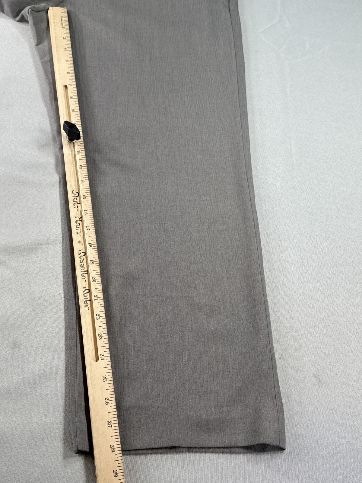 Kenneth Cole Reaction Slim Fit 38 X 30 Pants Dress 38x30 Gray 100% Polyester