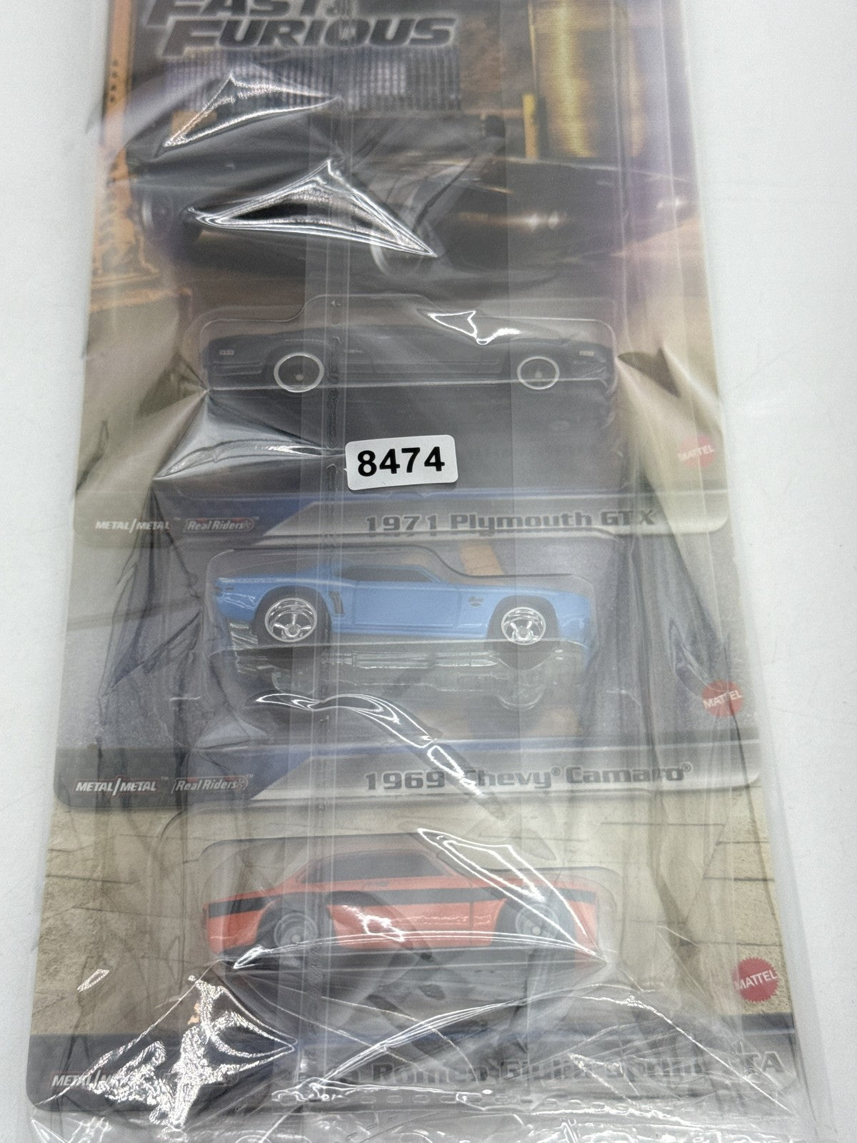 Hot Wheels Premium Fast Alfa Romeo Giulia Furious Diecast Car Orange Metal Set