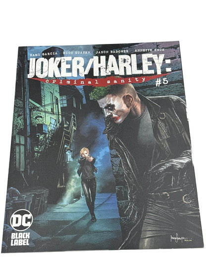 DC Comics Joker Harley Criminal Sanity #5 Black Label Comic Book Harley Quinn