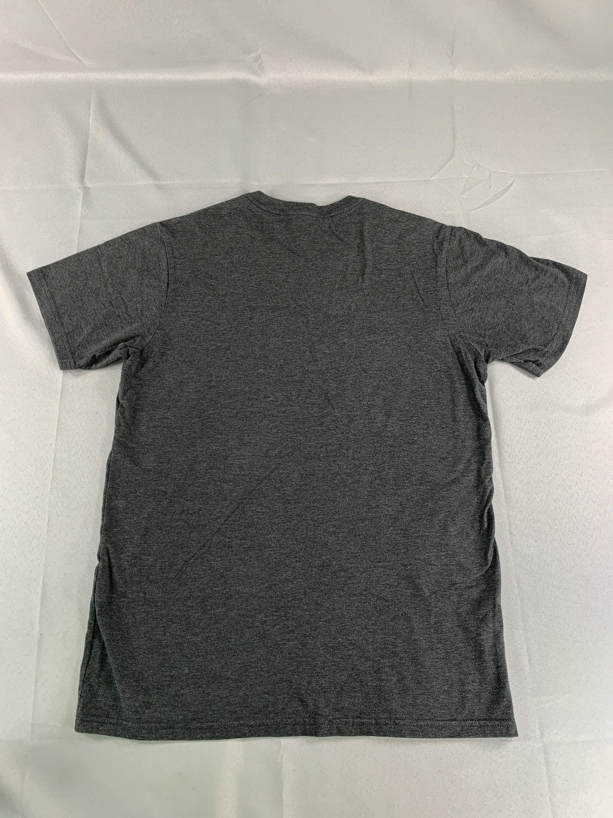 Oakley Shirt Mens Medium Gray Regular Fit Short Sleeve Graphic Tee Honduras Blue