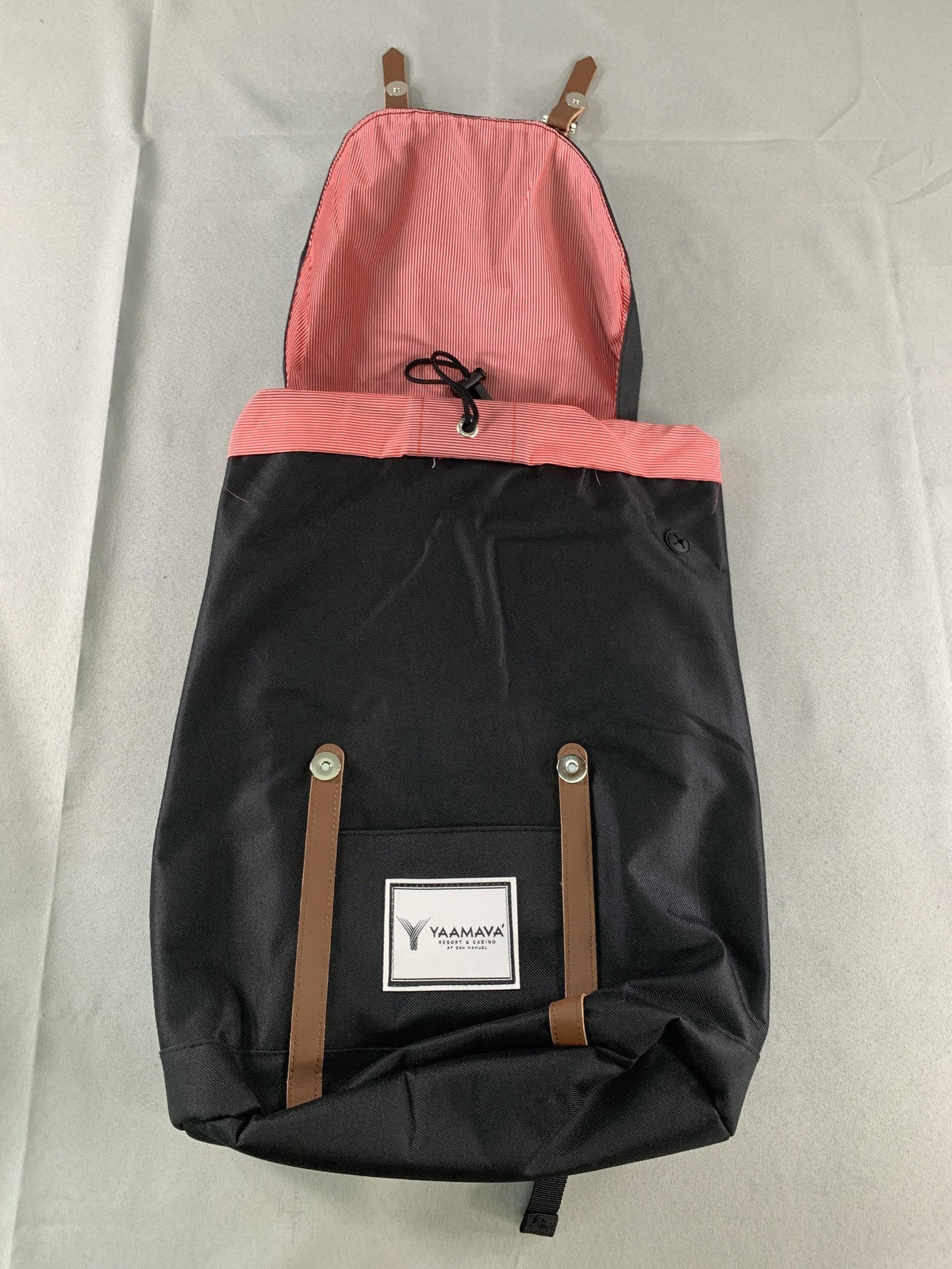 Yaamava' Black Laptop Backpack Bag Men Travel Daypack Soft Case School Work