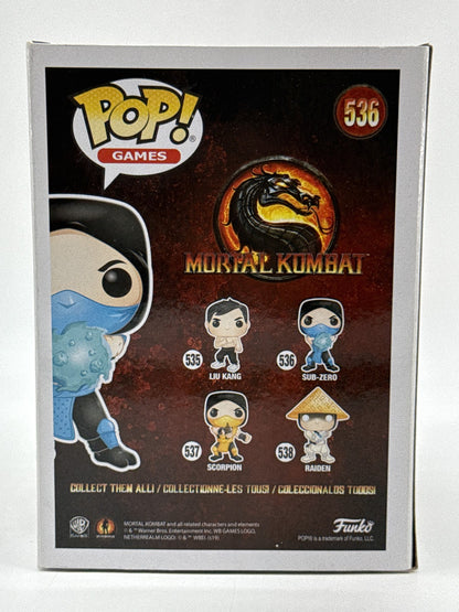 Funko Sub Zero Pop! Games Mortal Kombat Vinyl Figure Multicolor Graphic