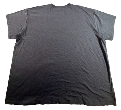 Parental Advisory Explicit Content Mens 2XL Black Palm Tree Graphic Tee Shirt