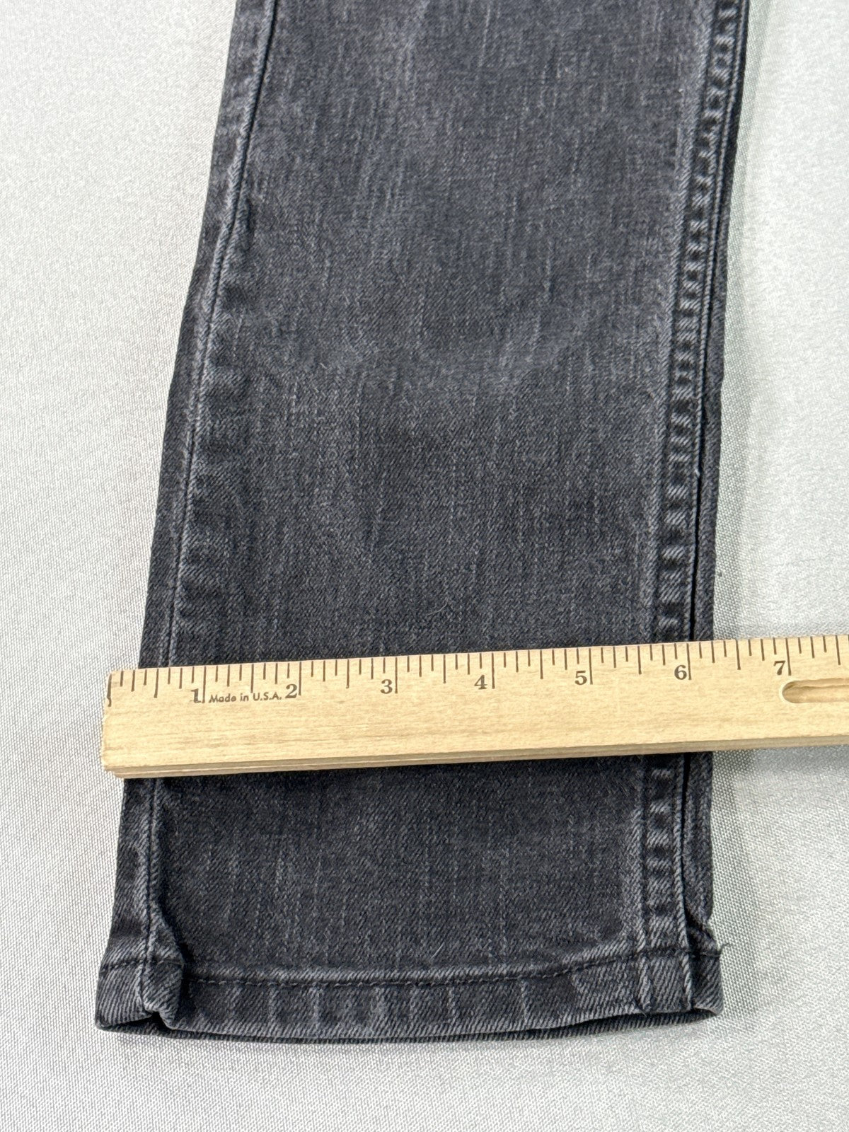 Levi's 511 Skinny Jeans 25X25 Gray Cotton Stretch Pocket Mid Rise Slim