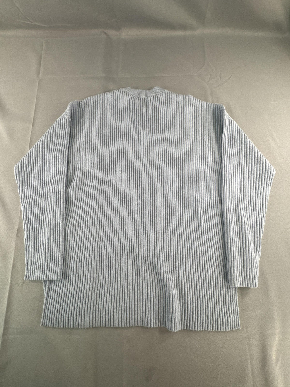 Abercrombie & Fitch Sweater Womens XS Blue Soft A&F Collection Ribbed Knit New