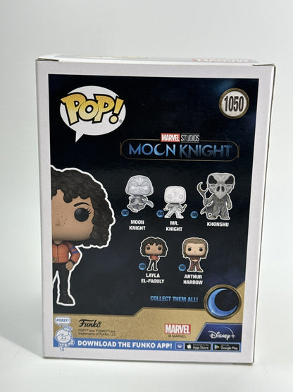 Funko Pop Layla El-Faouly 1050 Moon Knight Marvel Bobblehead Vinyl Figure Boxed 