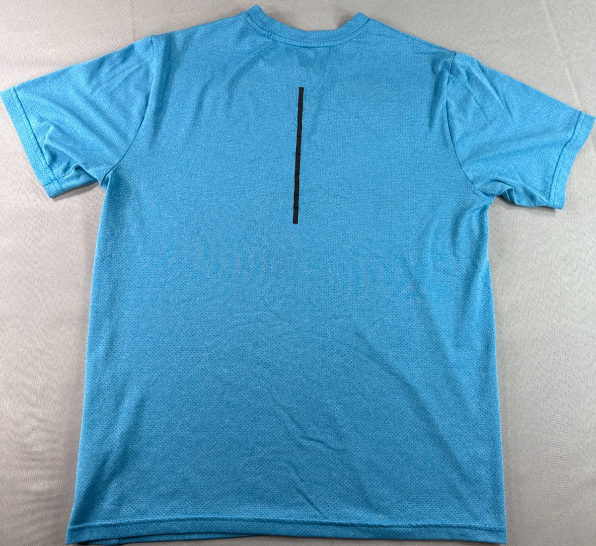 New Balance Mens M Sky Blue Performance Athletic Tee Short Sleeve Mesh Running