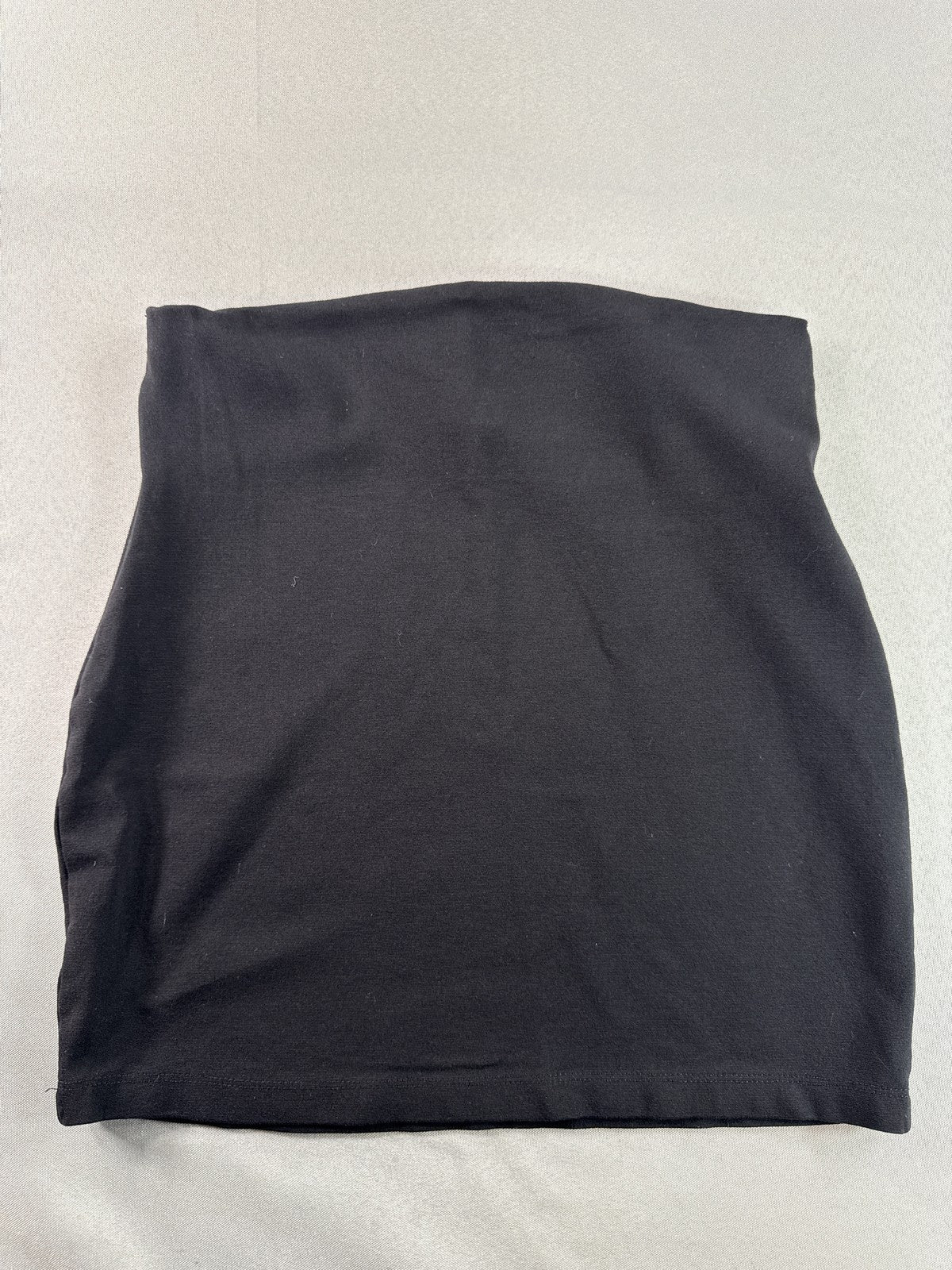 Windsor Mini Skirt W26 Womens Black Cotton Blend Stretch Bodycon Y2K Skater
