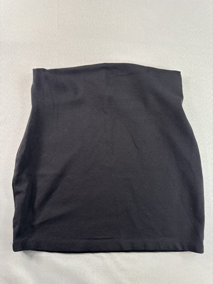 Windsor Mini Skirt W26 Womens Black Cotton Blend Stretch Bodycon Y2K Skater