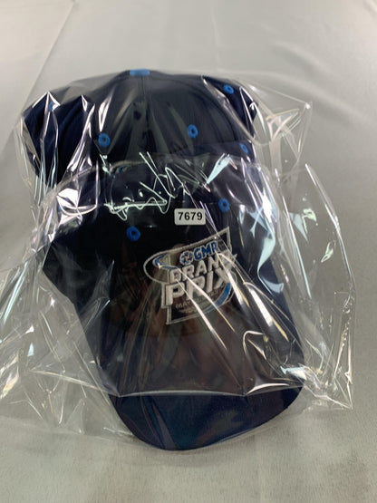 GMR Grand Prix Hat Cap Strap Back Mens One Size Navy IndyCar Racing May 2023