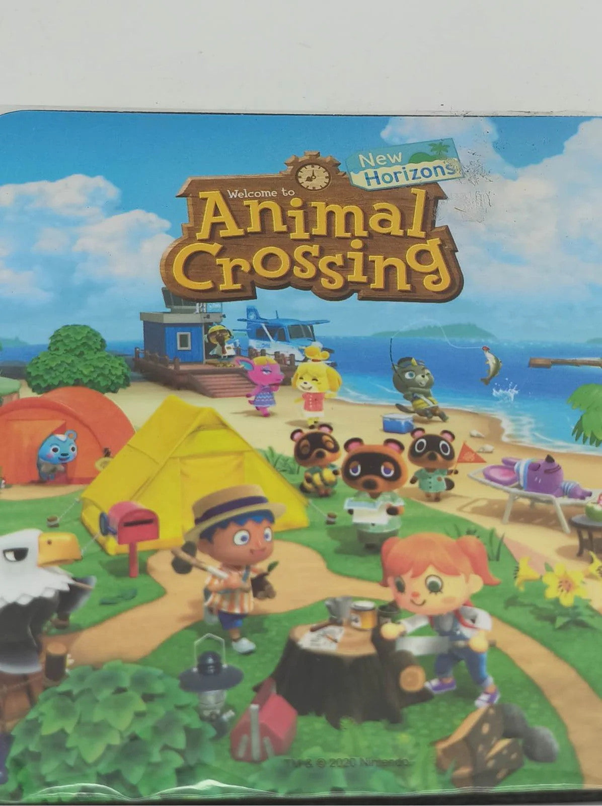 Animal Crossing New Horizons Nintendo Switch Coaster Tom Nook Official Apparel