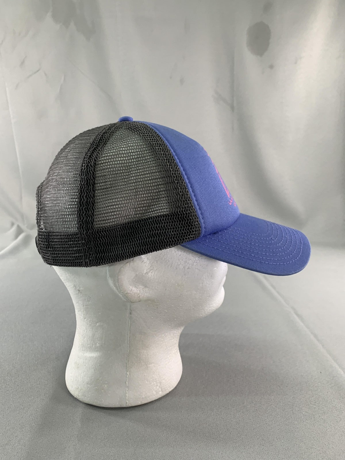 O'Neill Hat Cap Snap Back Mens One Size Blue Black Trucker Mesh Sea You Later