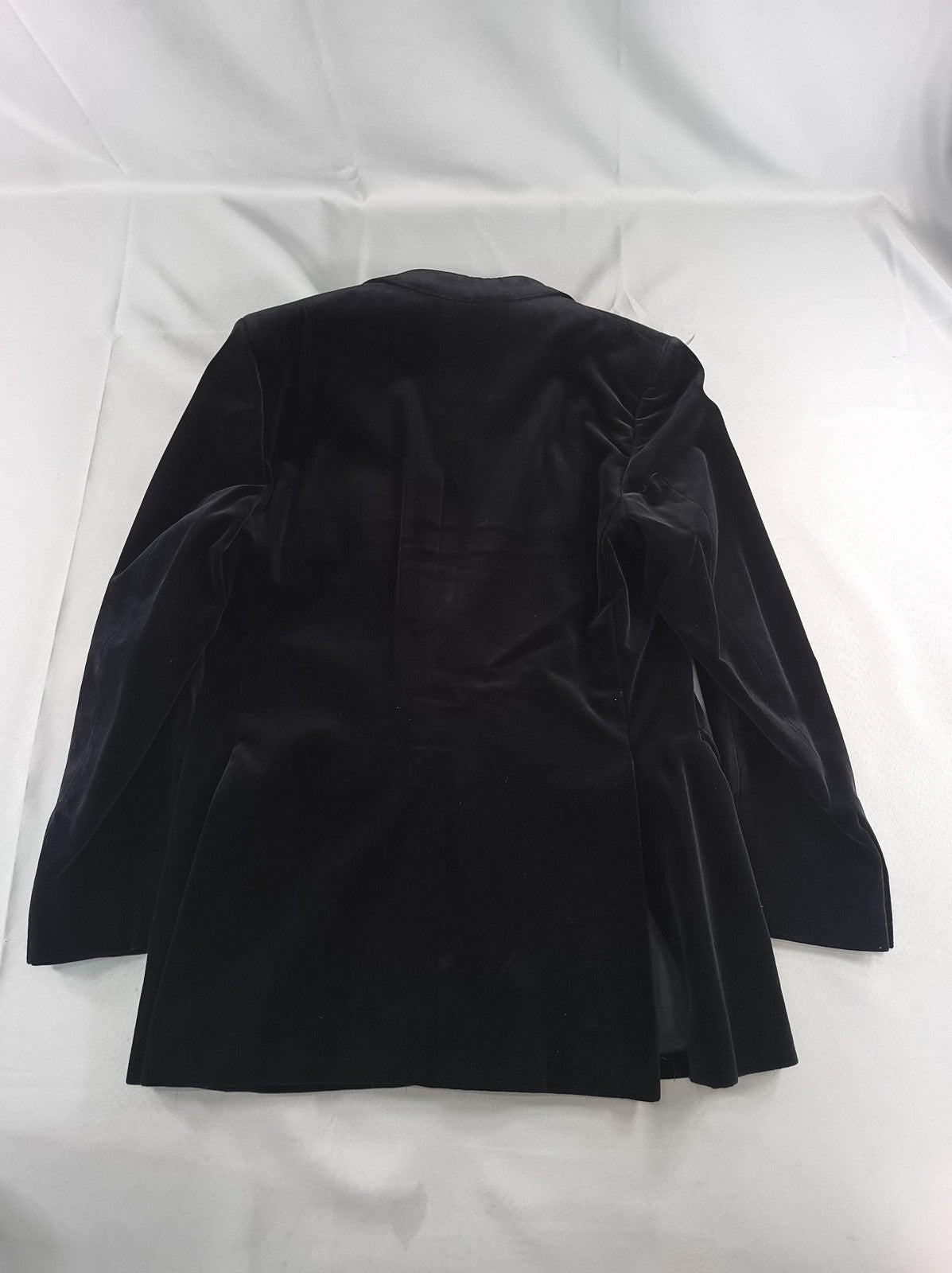 Monte Factor Jerry Rotisson Blazer Mens 42R Black Velvet 2 Button Sport Coat