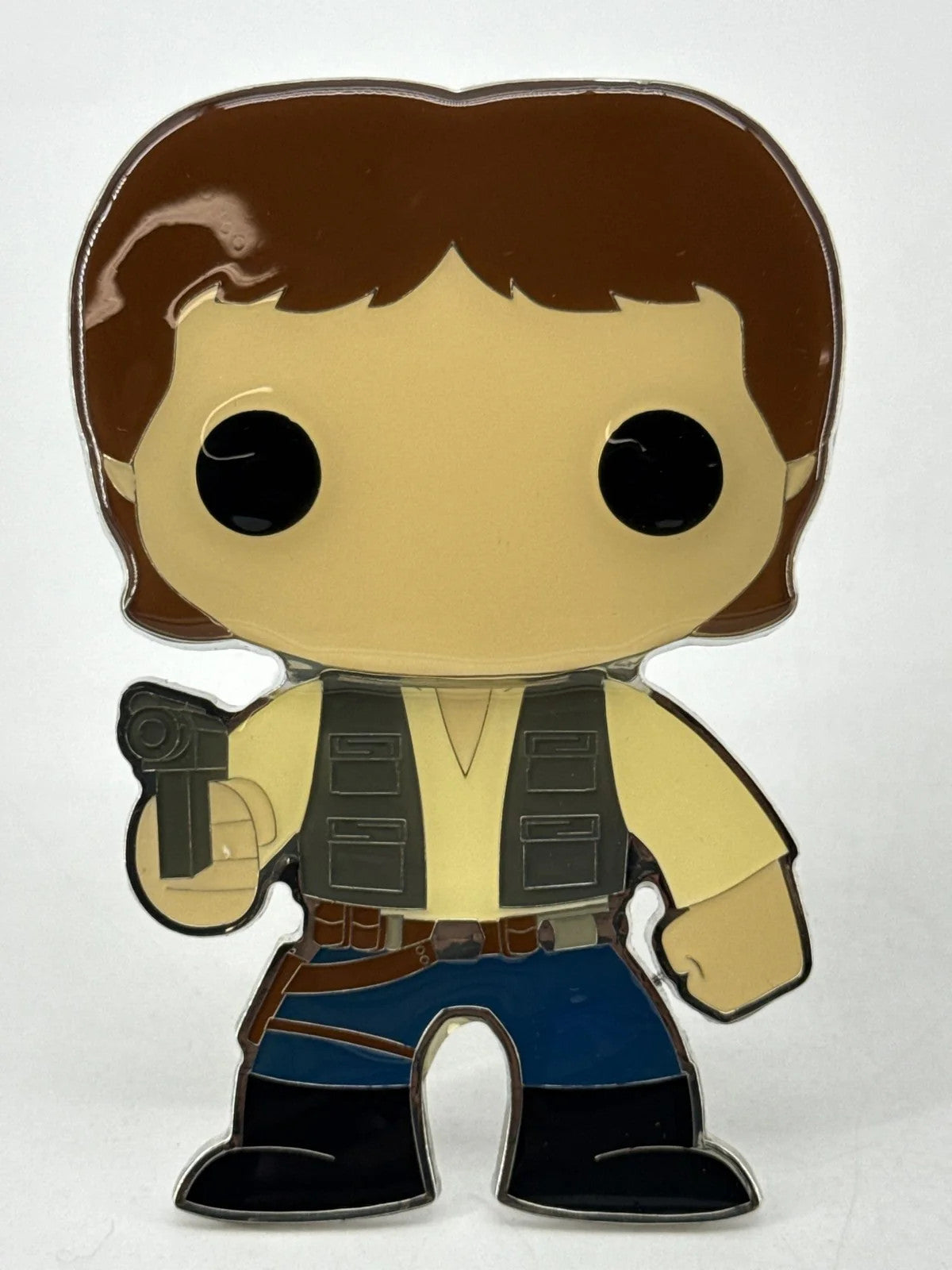 Funko Pop! Pin Star Wars Han Solo #03 4" Enamel Disney Collectible 4quot
