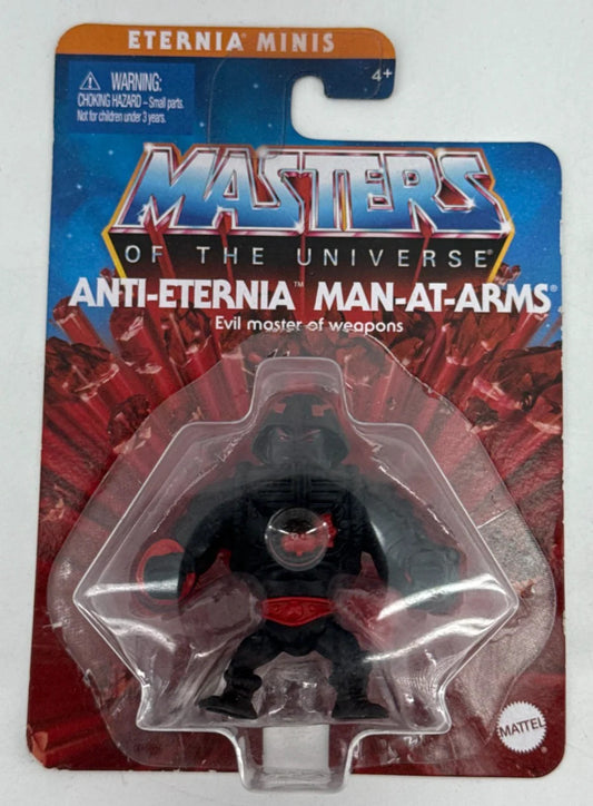 MOTU Eternia Minis Anti Eternia Man At Arms Mattel 2020 Figure Card Damage NWT