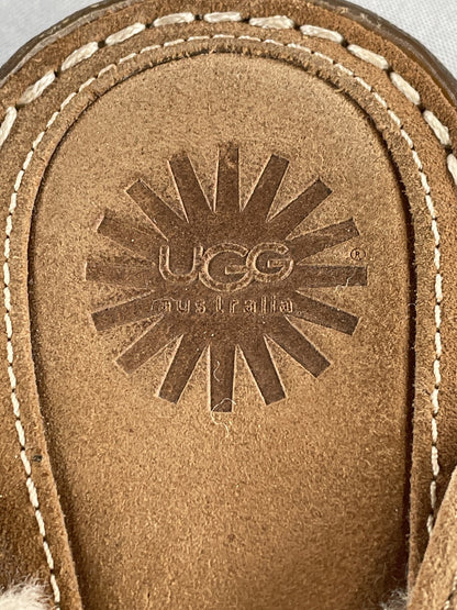 UGG Australia Shoes Womens Size 6 Shearling Slide Sandals Leather Clogs 1793