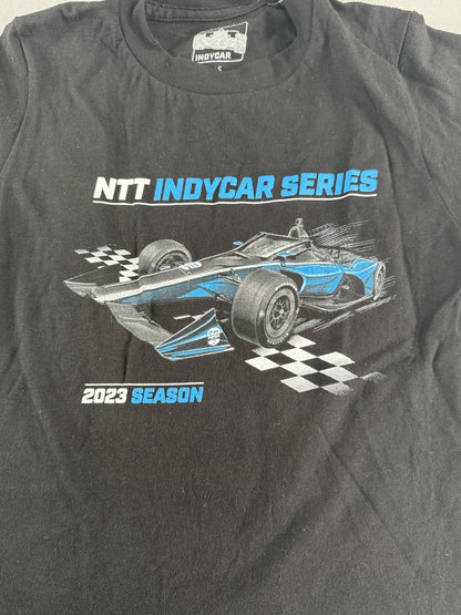 NTT IndyCar Series Shirt Youth Small 2023 Season Schedule Racing Tee Racing