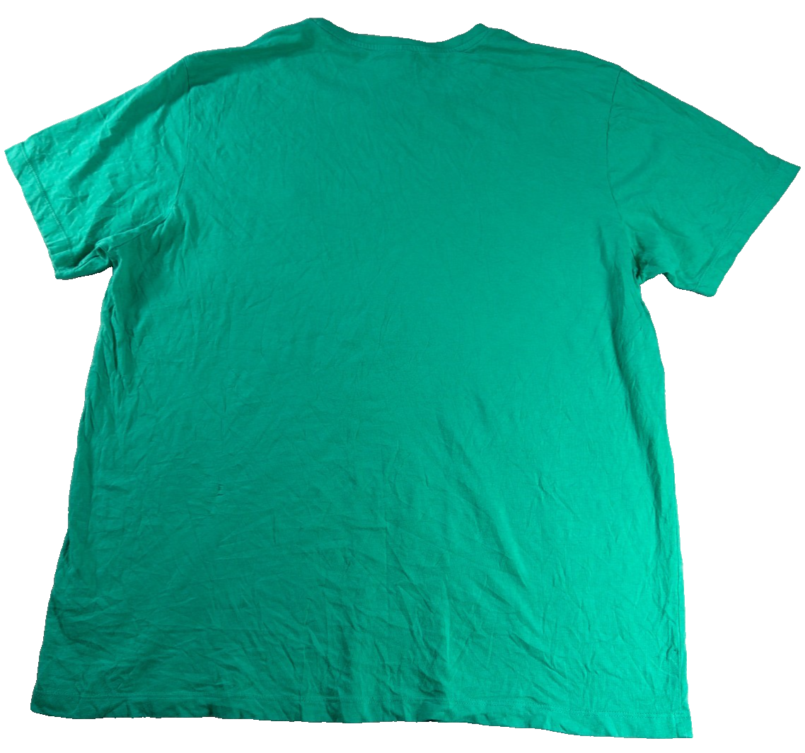 US Polo Assn Since 1890 Mens XL Green Crew Neck Tee Embroidered Logo AS-IS NWT