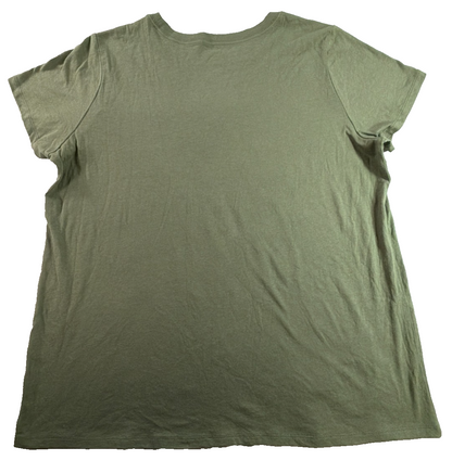 Tootsie Roll Pop Womens XL Green Mr Owl How Many Licks Candy Retro Graphic Tee