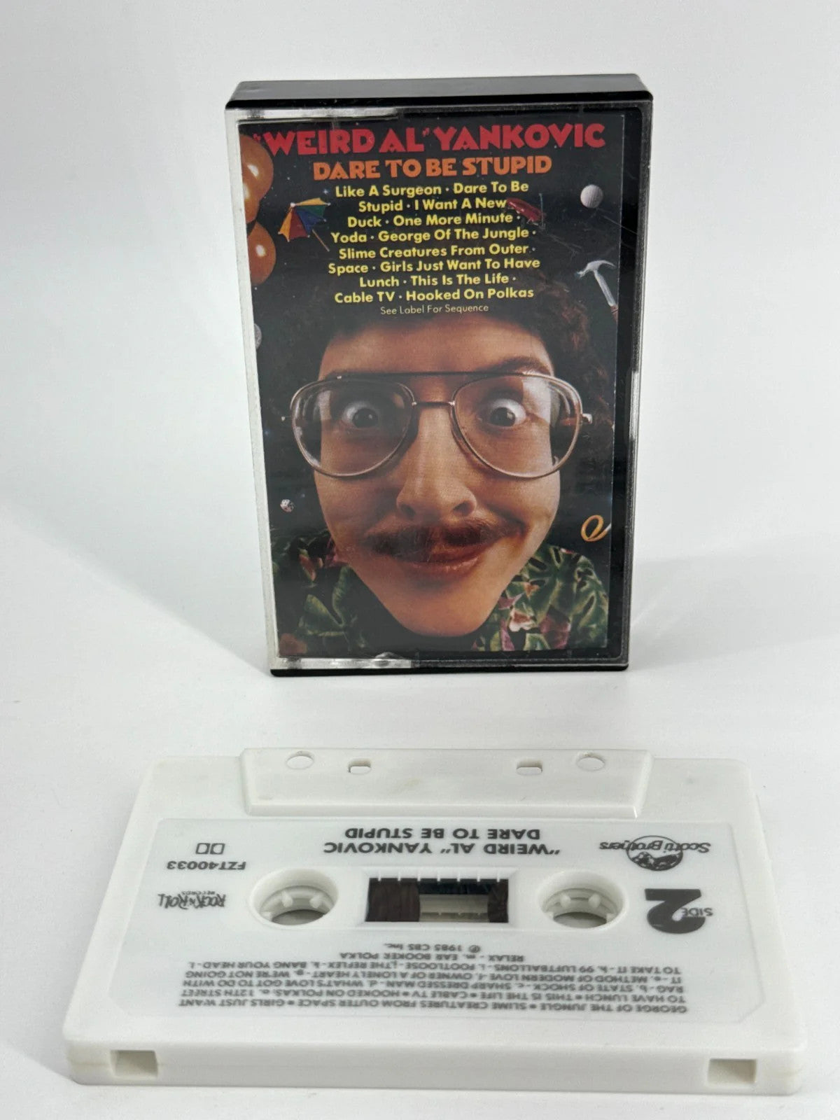 Weird Al Yankovic Dare To Be Stupid Cassette Tape 1985 FZT40033 Rock N Roll NWT