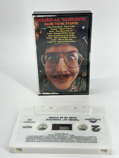 Weird Al Yankovic Dare To Be Stupid Cassette Tape 1985 FZT40033 Rock N Roll NWT