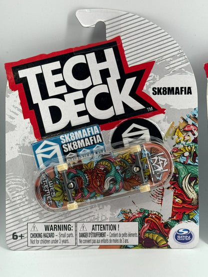 Tech Deck Fingerboard Lot of 3 Thank You SK8MAFIA Torey Pudwill Wes Kremer NIP
