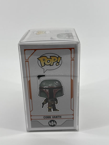 Funko Pop Star Wars Cobb Vanth #484 Mandalorian Vinyl Figure Protector Case Tan