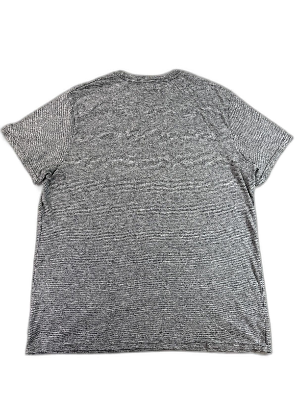 Goodfellow Co Crewneck Tee Short Sleeve Pocket Gray L Cotton Blend Relaxed Fit