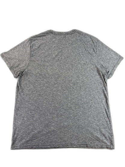 Goodfellow Co Crewneck Tee Short Sleeve Pocket Gray L Cotton Blend Relaxed Fit