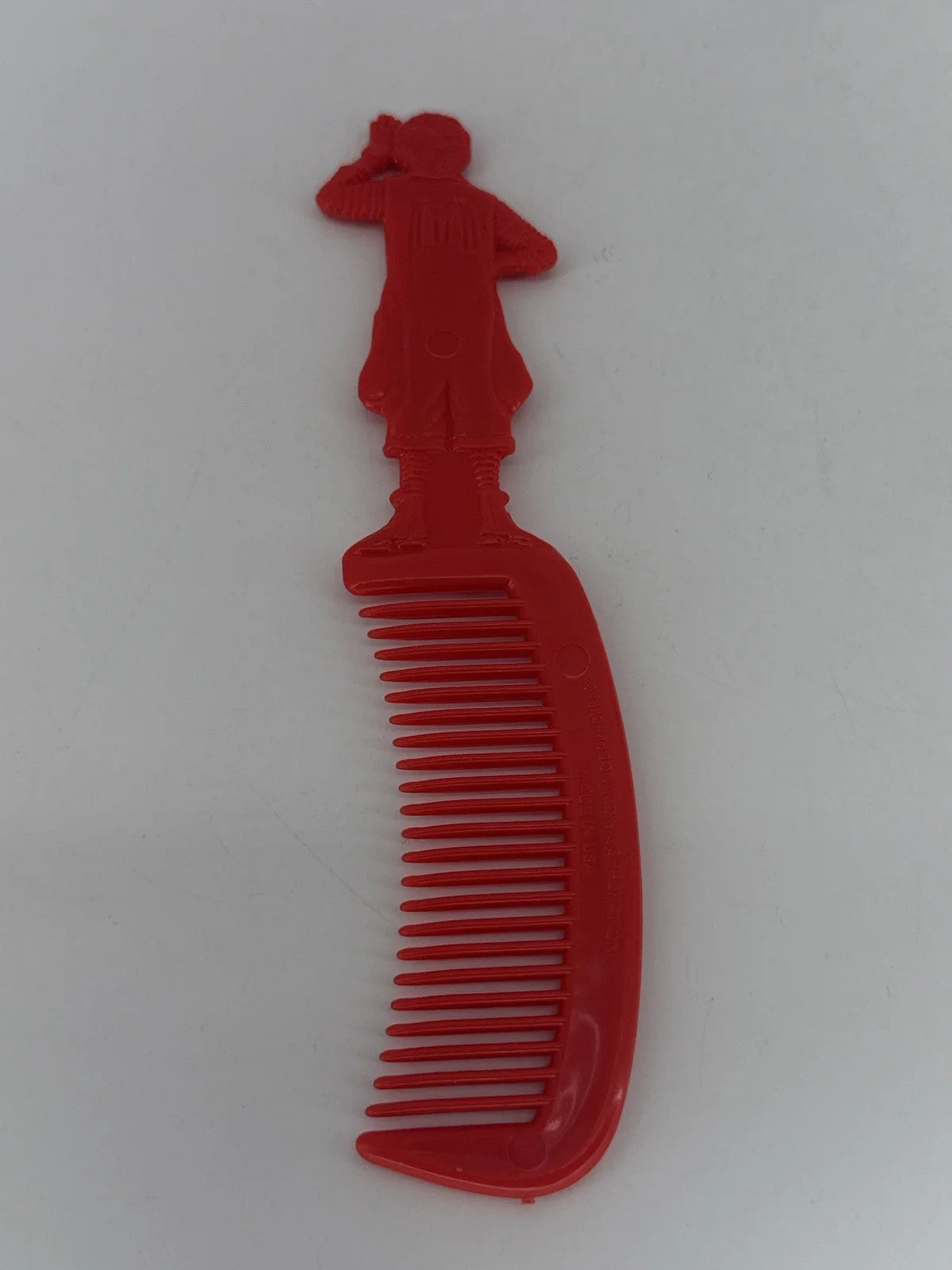 1980 McDonald’s Ronald McDonald Red Comb Happy Meal Toy USA Made Vintage VTG