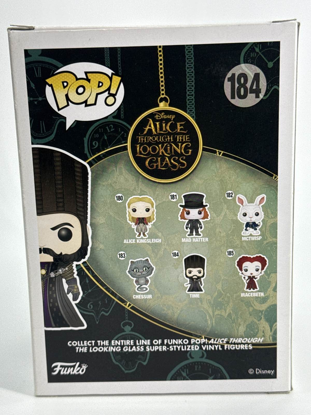 Funko Pop Time 184 Alice Through Looking Glass Vinyl Figure Displayed w Box NWT