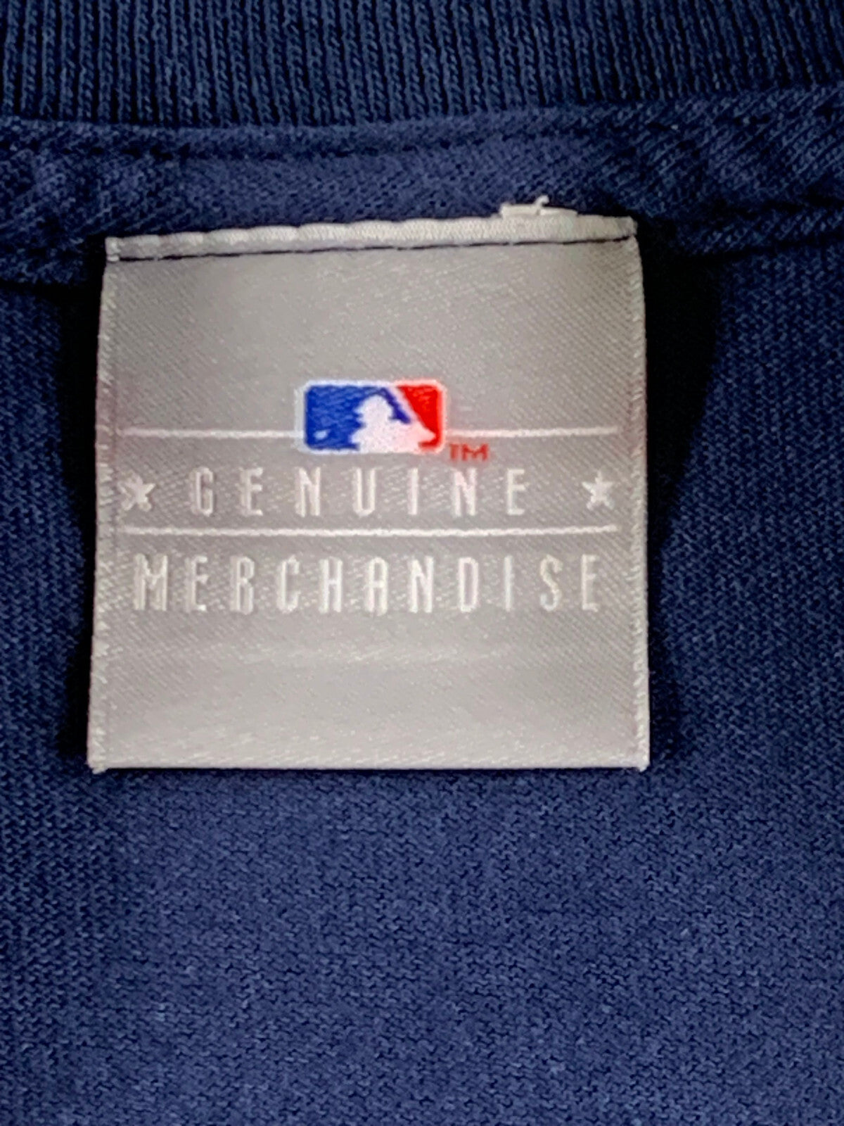 MLB NY Yankees Gary Sanchez #24 T-Shirt Men’s Navy Blue Distressed Logo Tee