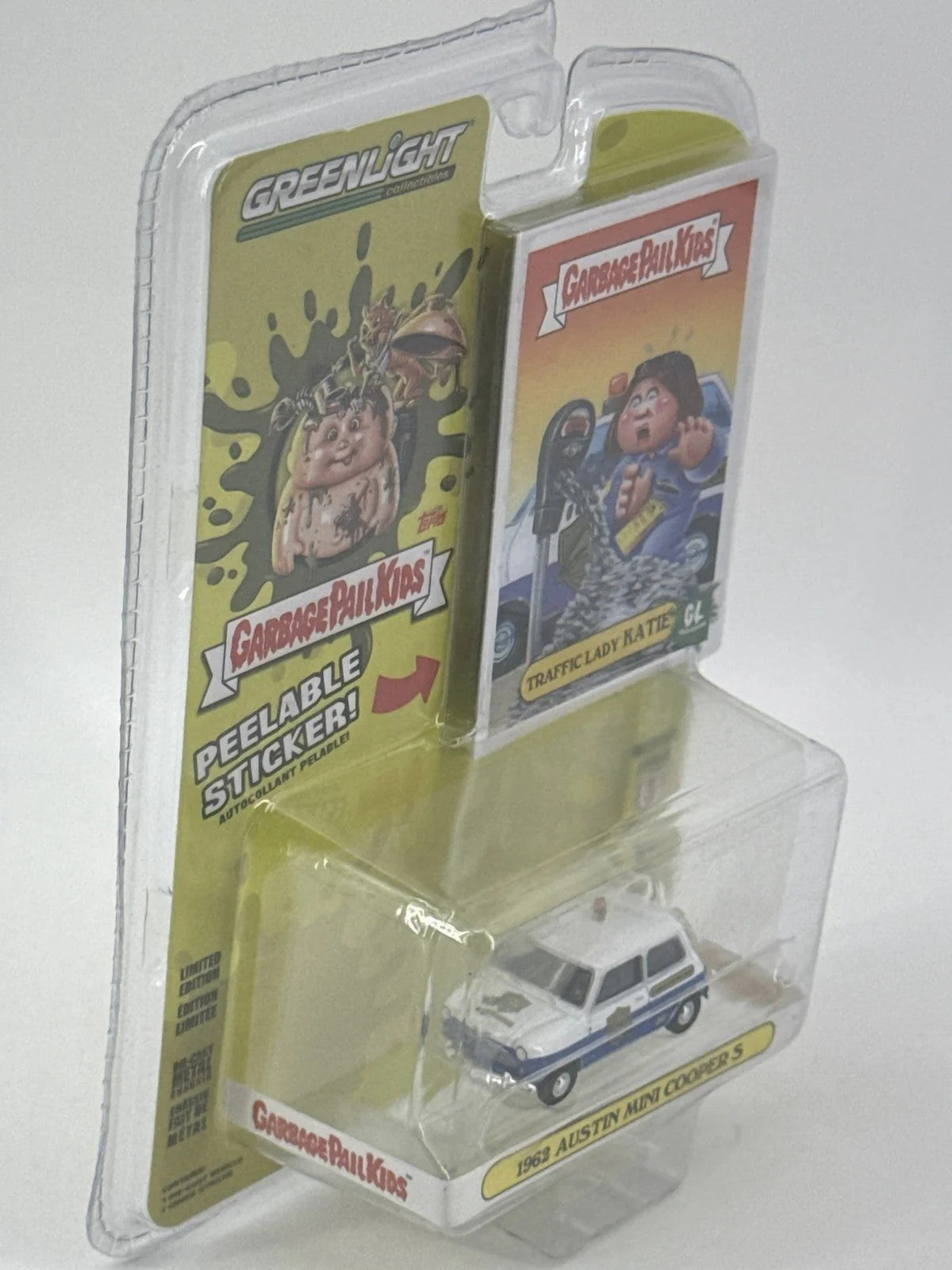 Greenlight GPK Traffic Lady Katie 62 Mini Cooper S 1:64 Diecast New Rare Kids