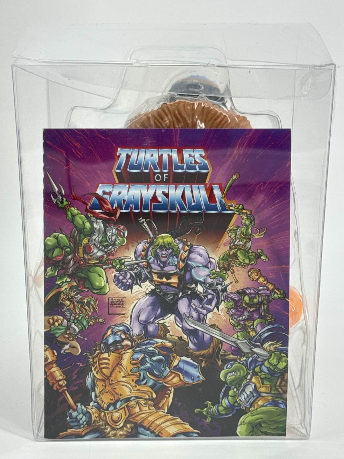 Turtles of Grayskull Man-At-Arms MOTU x TMNT Origins Figure Mattel 6734 Approx.