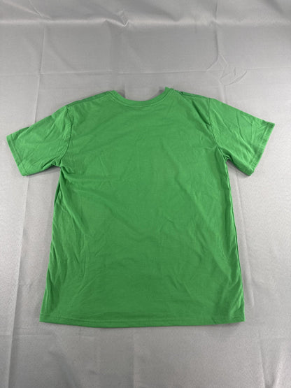 Rick and Morty Shirt Mens Medium Green Cartoon TV Portal Graphic Tee T-Shirt