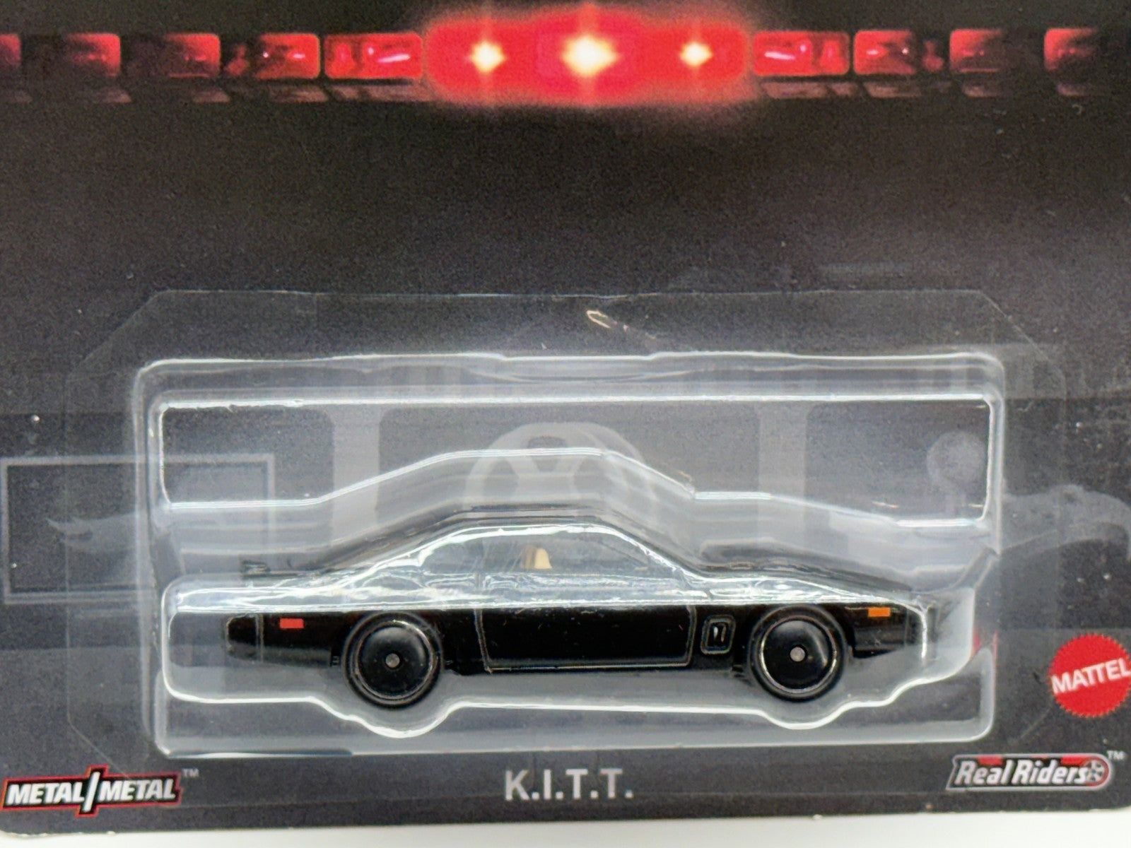 Hot Wheels Premium Knight Rider K.I.T.T. 1:64 Die Cast Model Car Black Metal