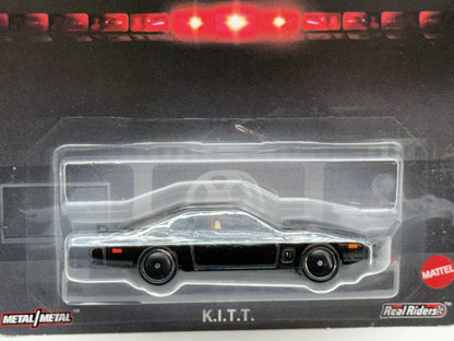Hot Wheels Premium Knight Rider K.I.T.T. 1:64 Die Cast Model Car Black Metal