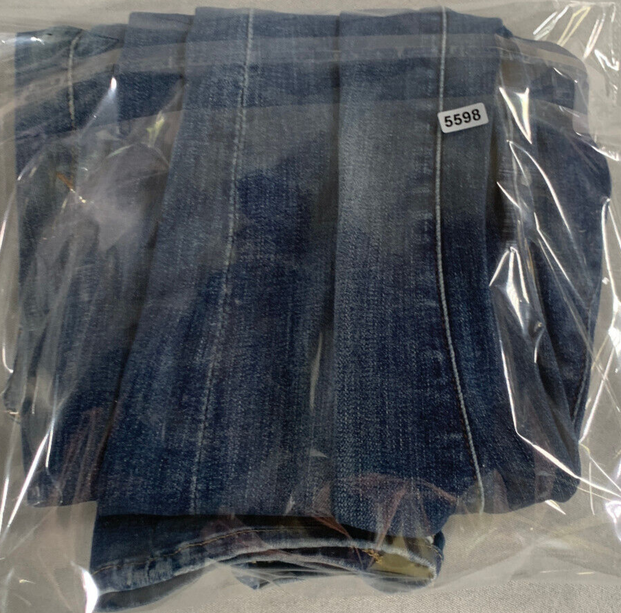 Express Skinny Hyper Stretch Jeans Womens 29x30 Dark Wash High Rise Denim Fit