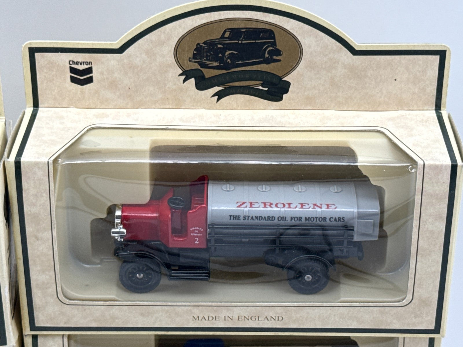Lledo Days Gone Standard Oil Chevron Truck Set Lot 6 Diecast England Boxed Red